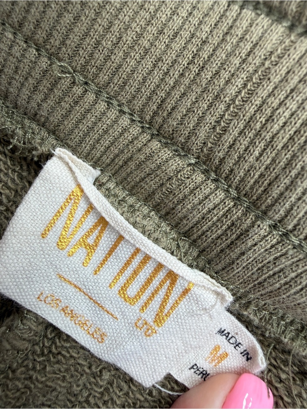 Nation LTD Ruffle-Hem Drawstring Shorts - Picture 6 of 7